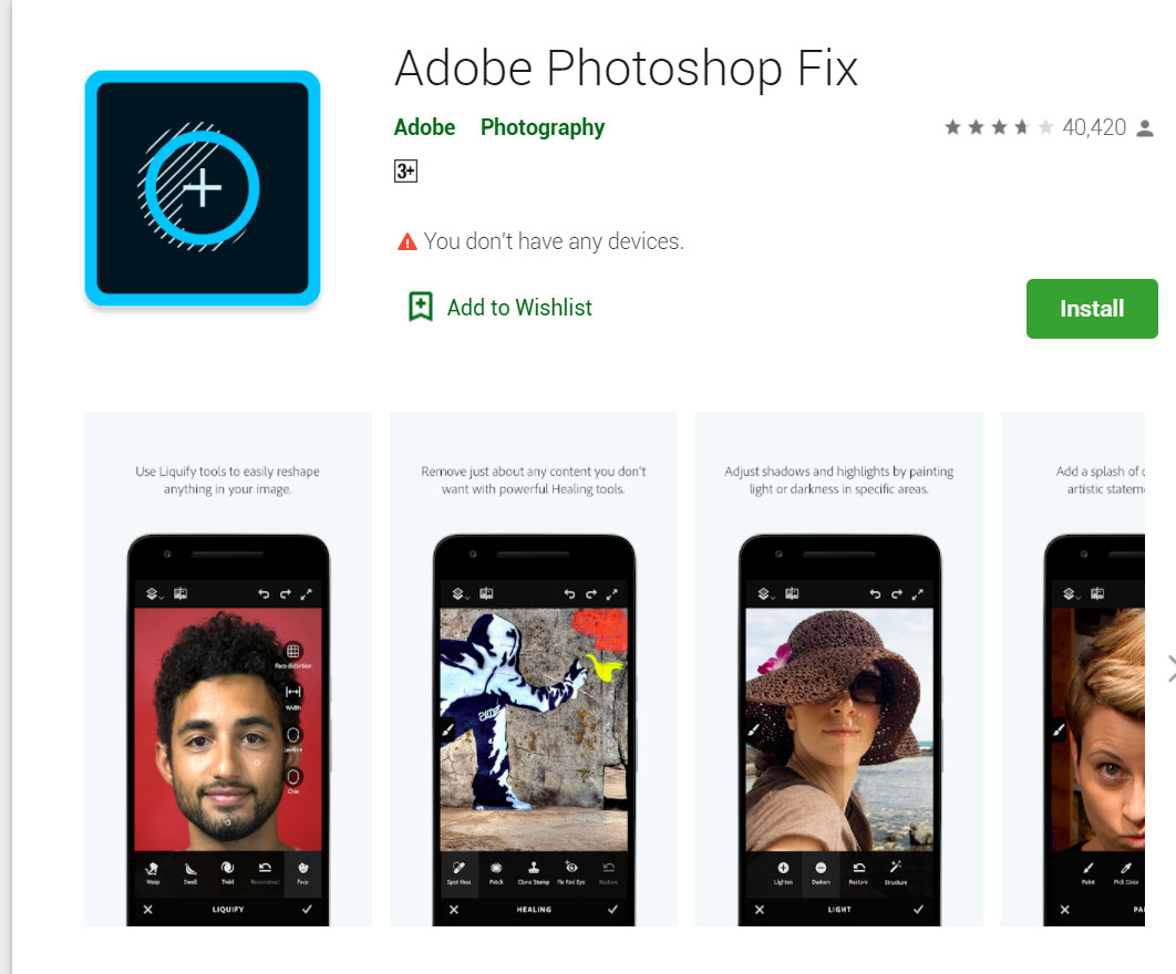 Adobe Photoshop Fix